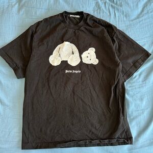 Authentic Palm Angels Bear Classic T Shirt Size XL Men Black